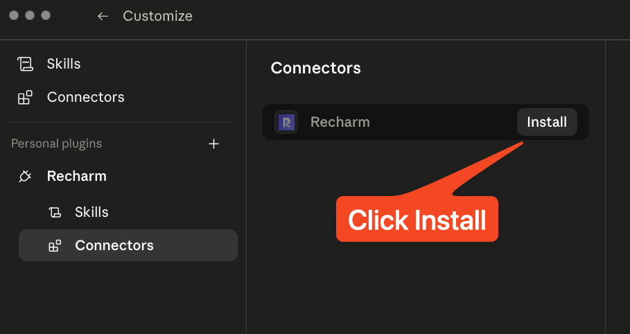 Click Install